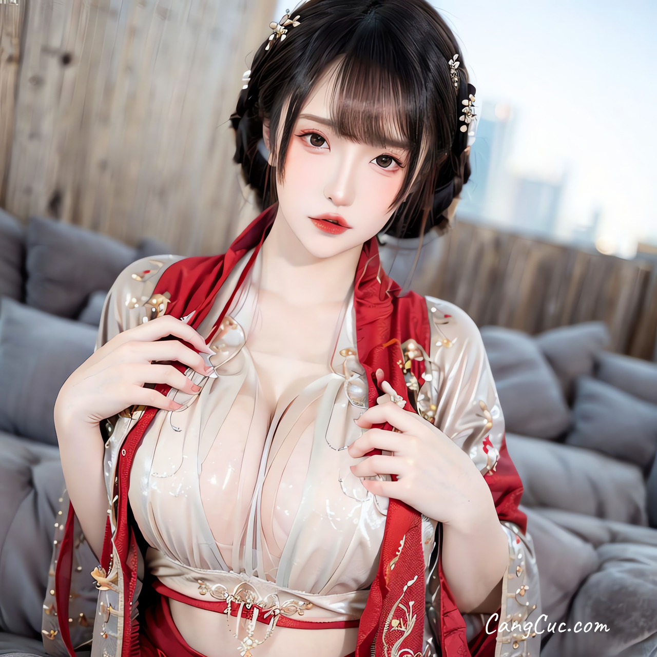 [AI Generated] 古风女孩10期