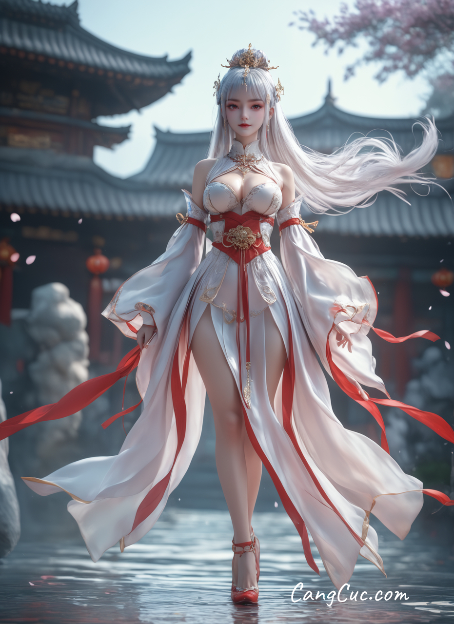 [AI Generated] 完美世界-太阴玉兔 调教 锐克