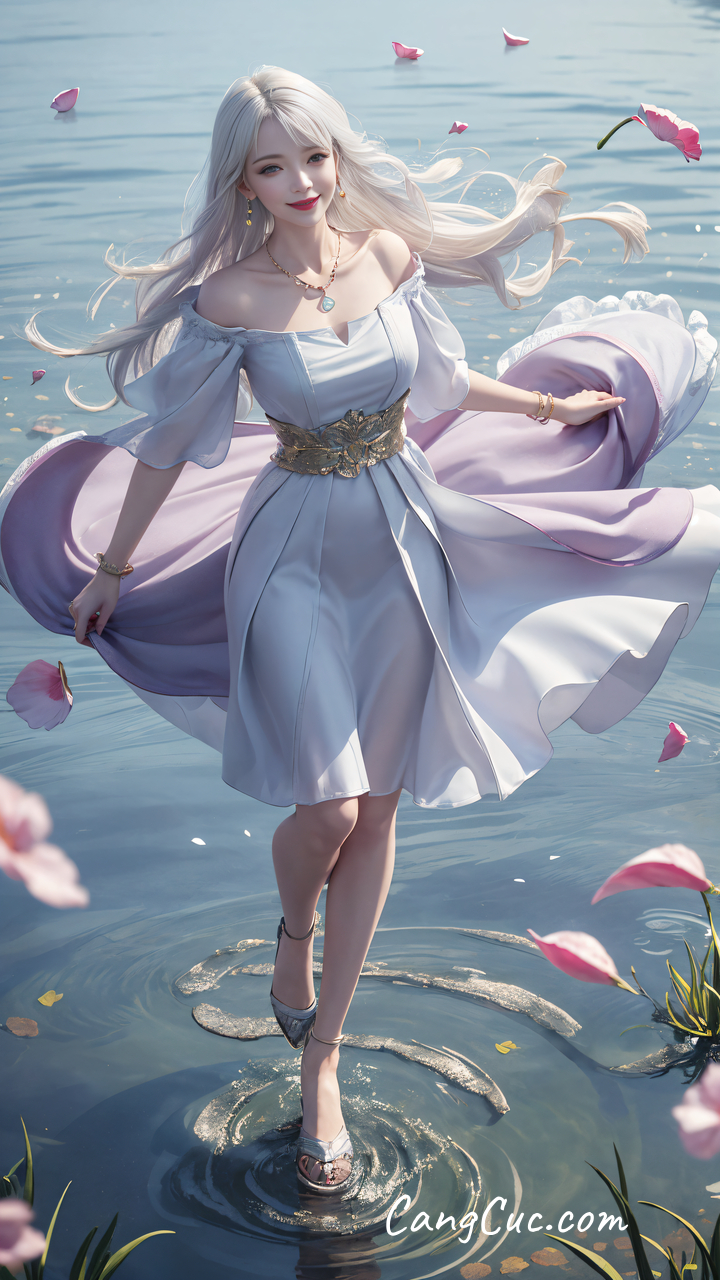 [AI Generated] 玉兔画画M