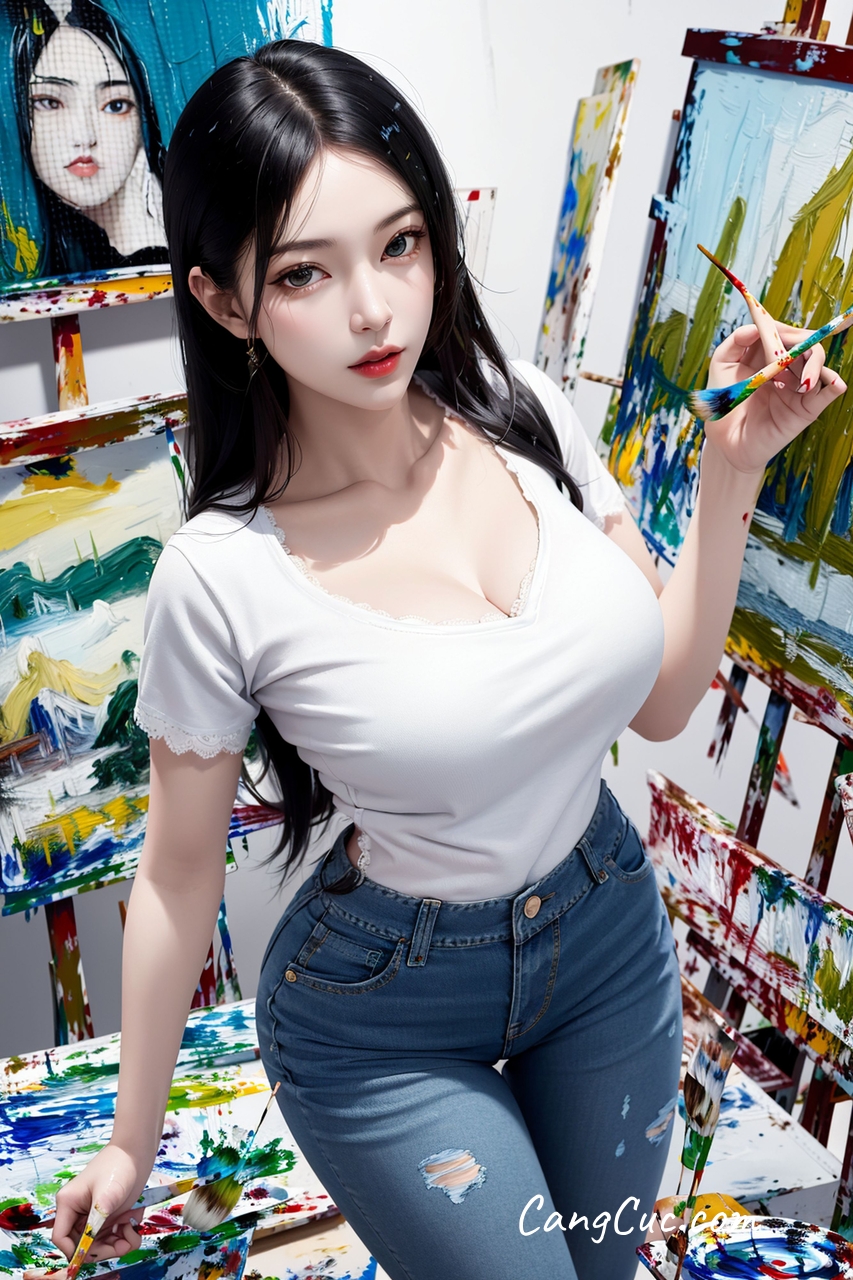 [AI Generated] Beautiful – Painting Art_extra