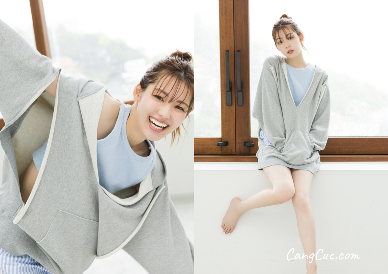 [JP] Riho Nakamura (中村里帆) – 写真集『Attention, please』 YJ PHOTO BOOK