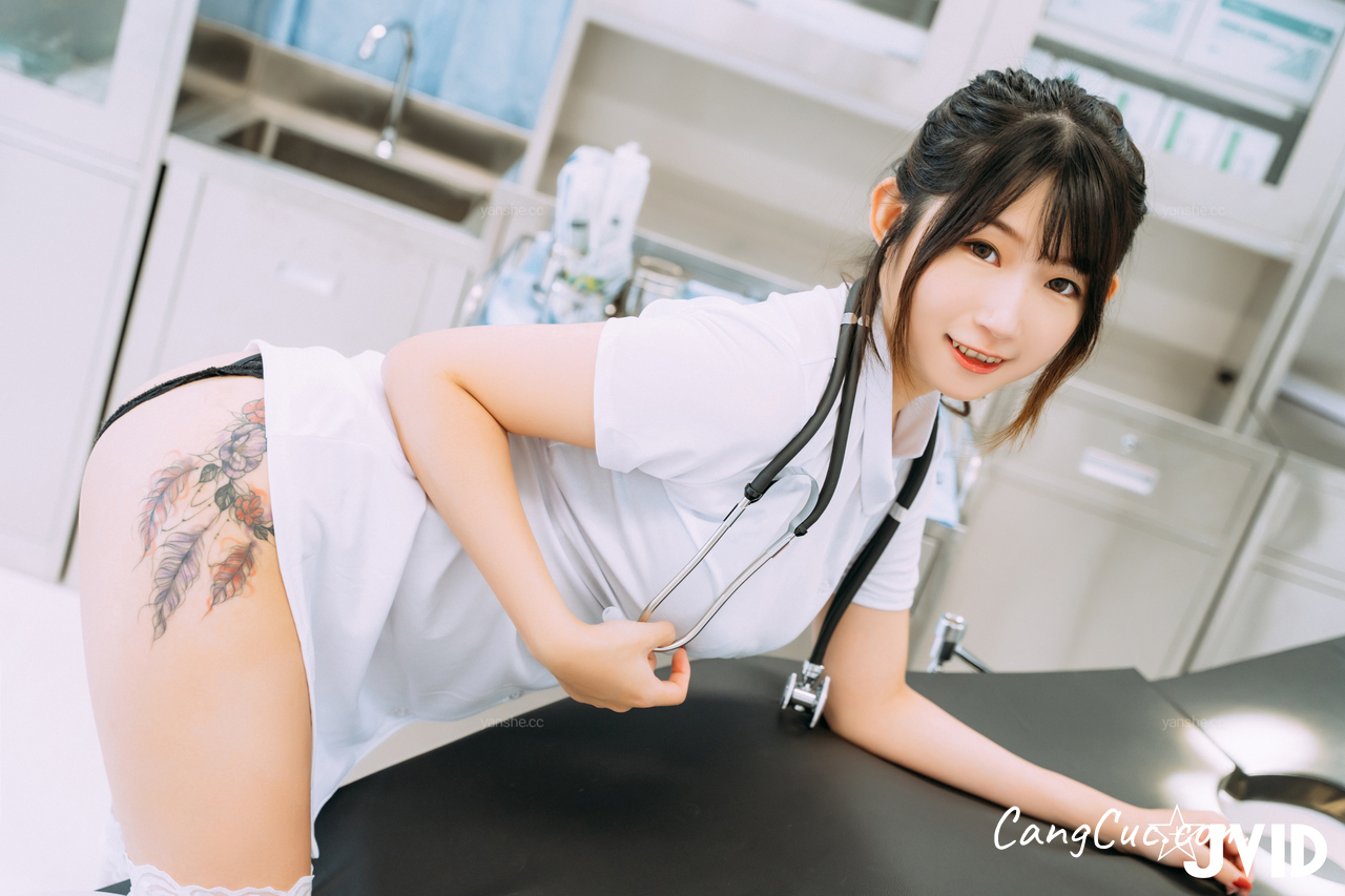 [JVID] 肉包Mini & 白金 – 性处理专门病栋-痴女护理师性感-专门帮累积性欲的患者提供口交的治疗服务