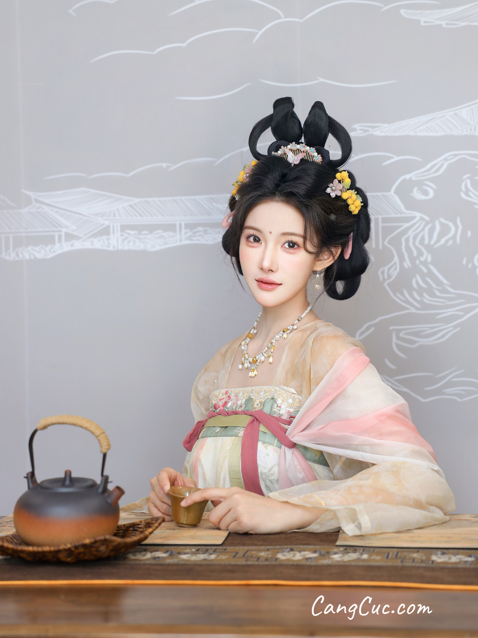 [XR Uncensored] 梨霜儿 – R18 秀人网模特 梦回大唐