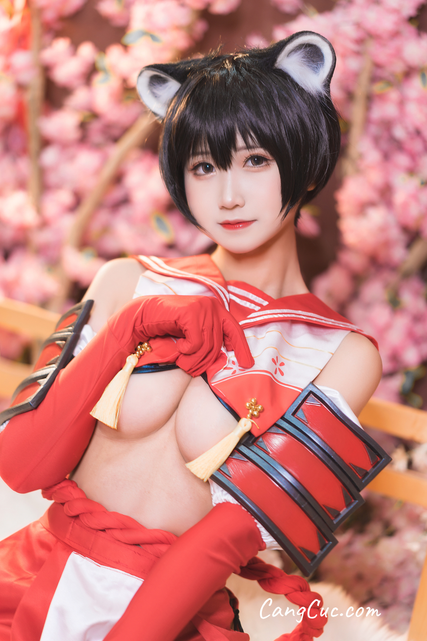 Coser@三度_69 – 蔚蓝档案 春日椿