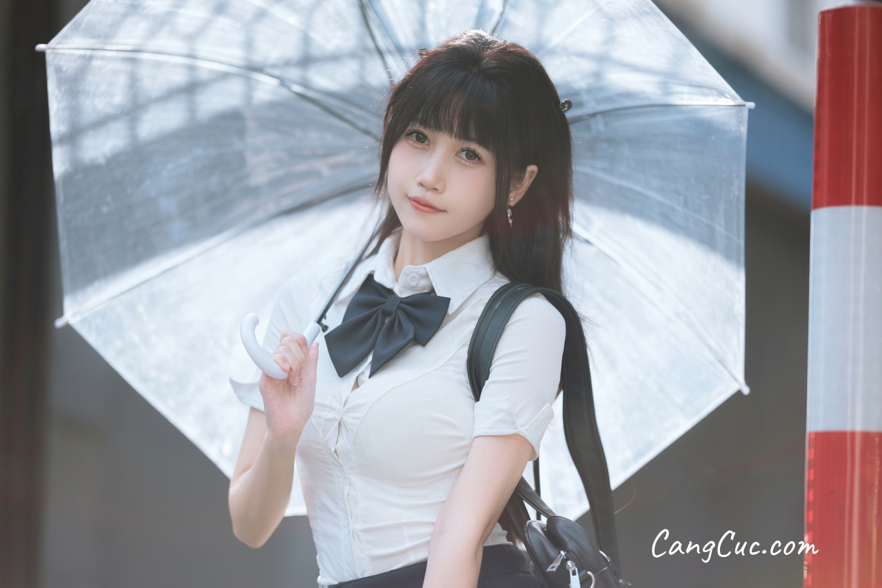 Coser@不呆猫 – JK学妹户外