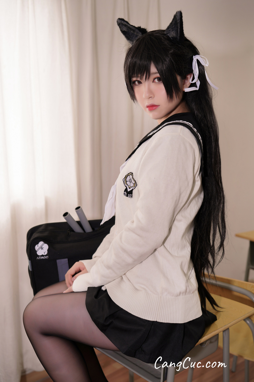 Coser@半半子 – 爱宕 学园幻想曲