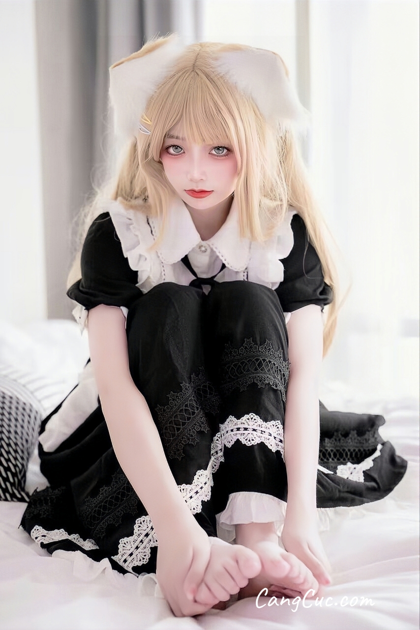 Coser@呆米米 – 猫耳女仆