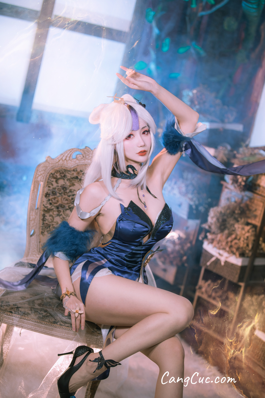 Coser@如月灰 – 宁光兰的晚礼服