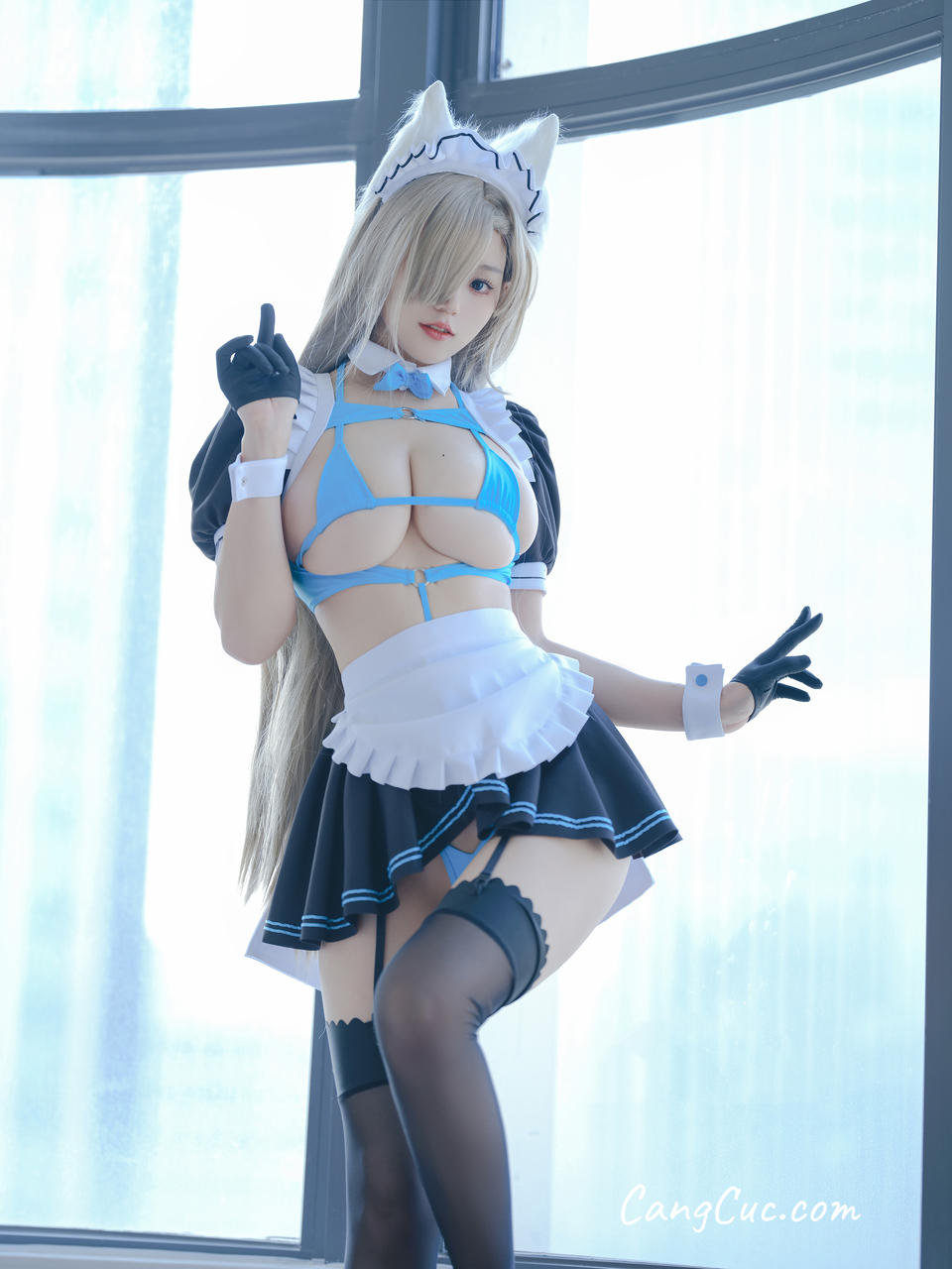 Coser@小仓千代w – 蔚蓝档案 一之濑明日奈 女仆