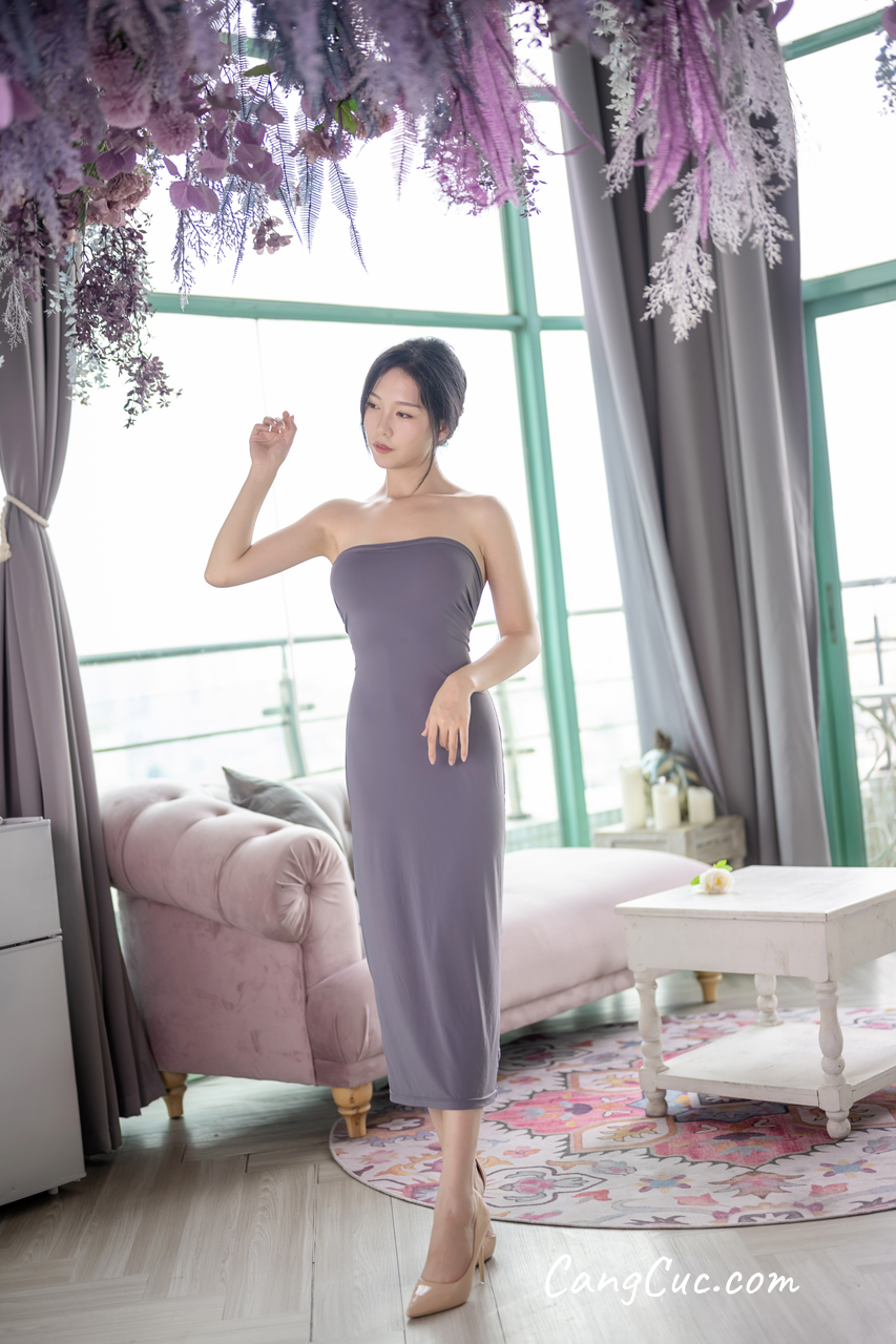 Coser@抖娘-利世 – 连体裙激凸骆驼趾