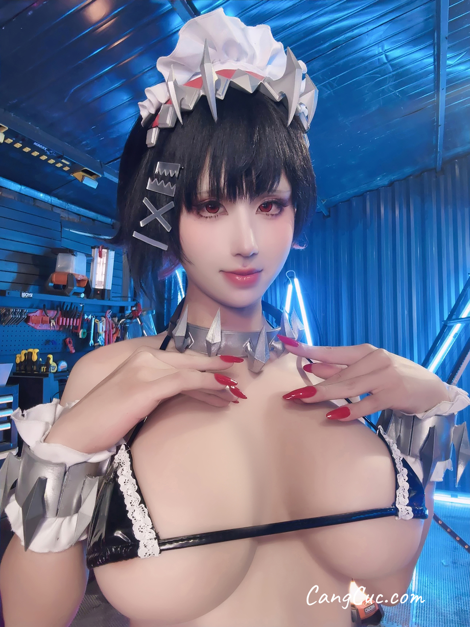 Coser@桜满三时 – 绝区零 艾莲乔 女仆比基尼