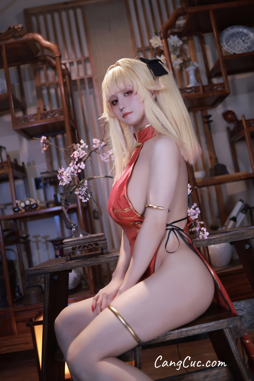 Coser@桜满三时 – 萌姬联合 旗袍