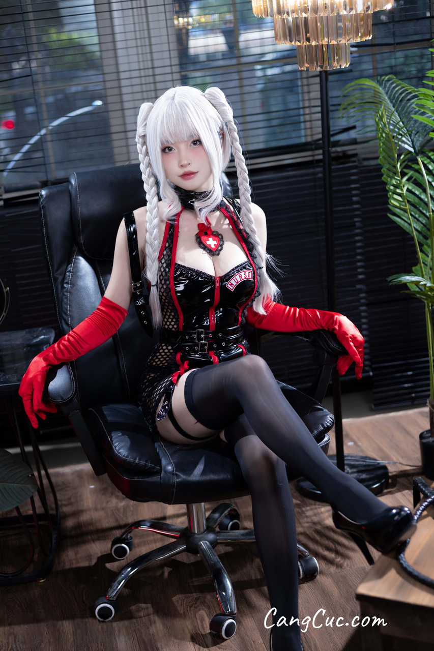 Coser@清水由乃 – 白发护士