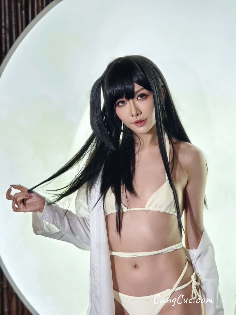 Coser@源纱希喵喵喵 – 大凤泳衣