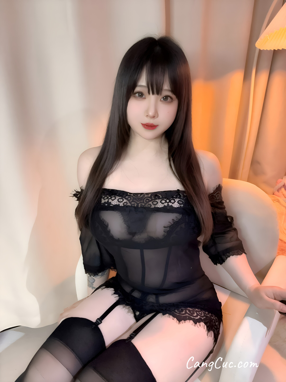 Coser@皮皮奶可可爱了啦 – 睫毛自拍