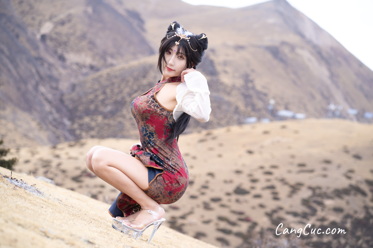 Coser@职业奶妈三水子 – 玉玲珑旗袍