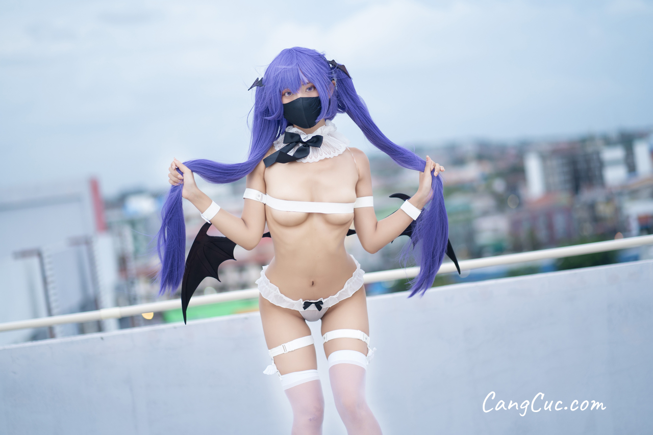 Coser@职业奶妈三水子 – 紫色双马尾魅魔