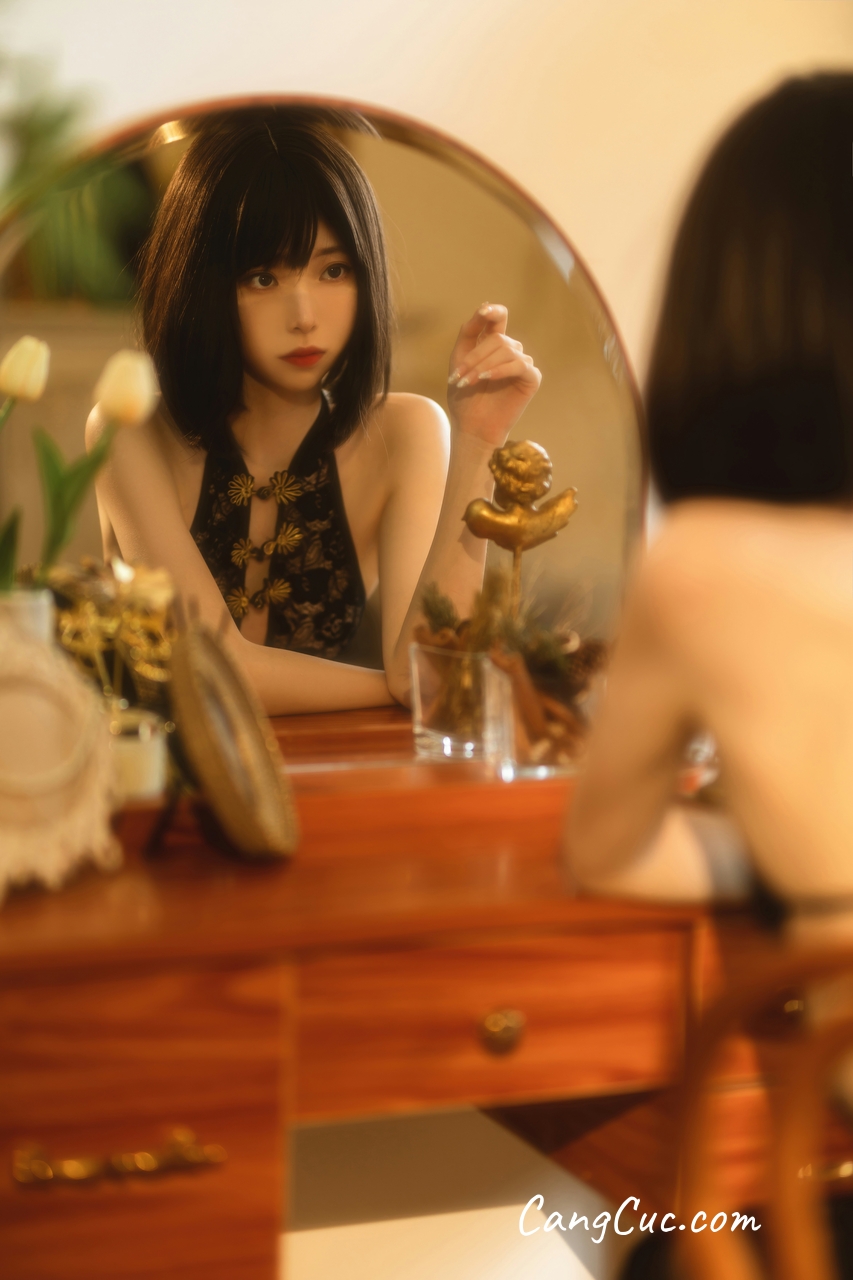 Coser@许岚LAN – 纯欲黑纱