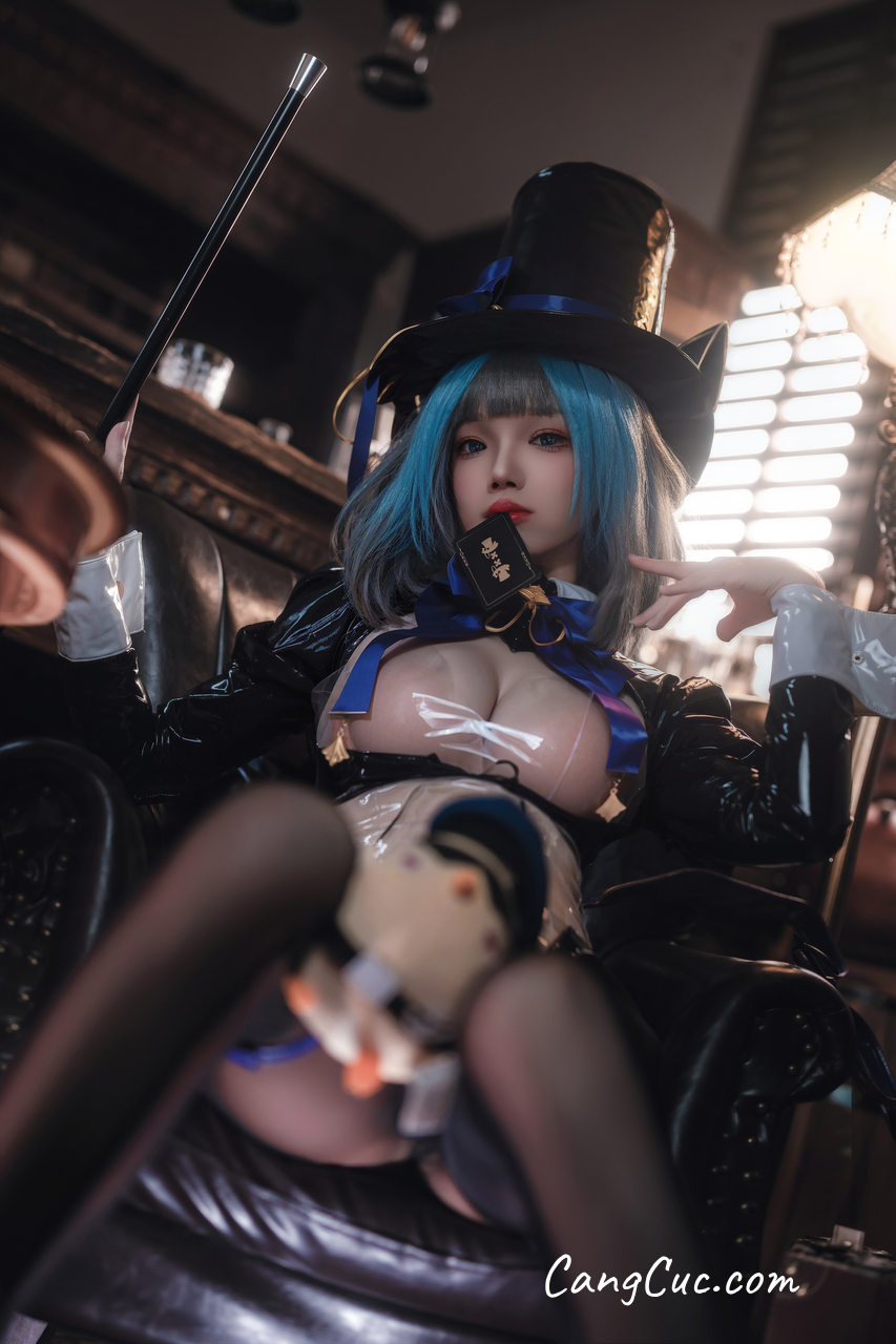 Coser@雪晴Astra – 24万圣节 柴郡魔术师