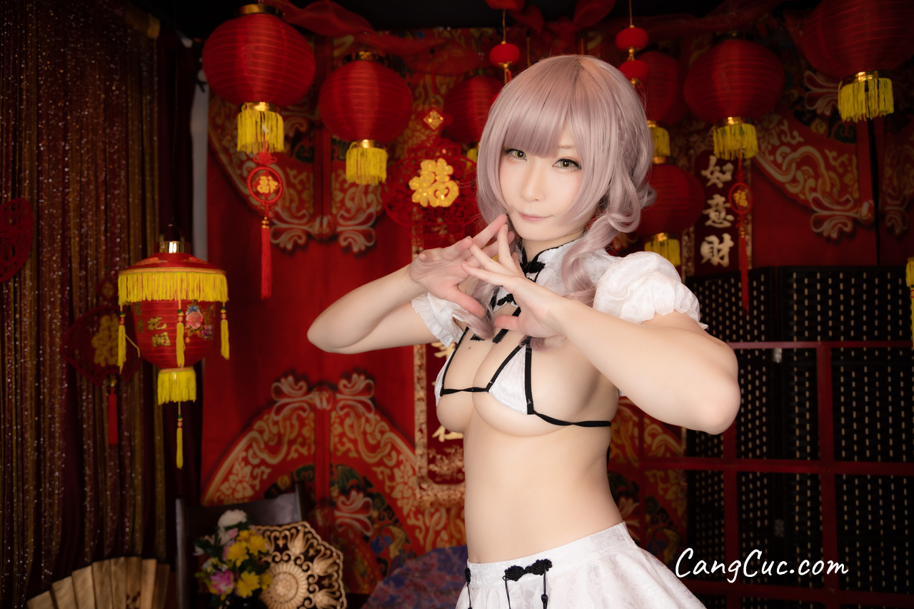Coser@Atsuki (あつき) – 【DL限定】Cheooooongsam【オリジナルチャイナROM2】White-china