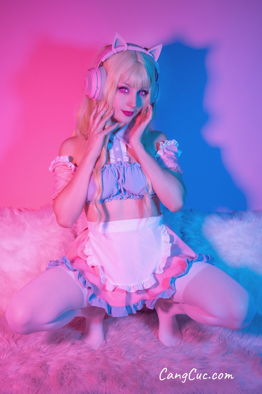 Coser@Shiro Kitsune – 粉红女仆 Pink Maid