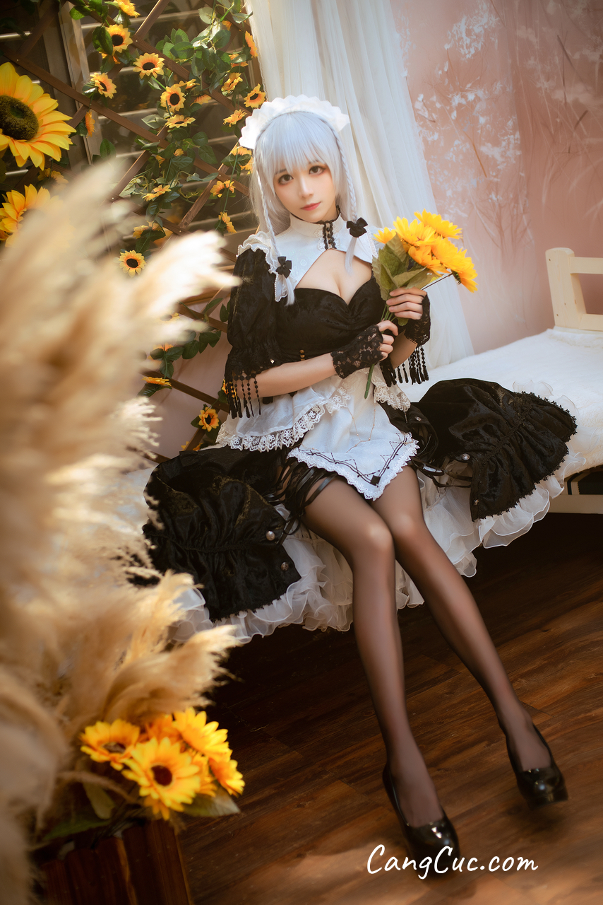 Coser@Tomoyo酱 – 碧蓝 赫敏女仆