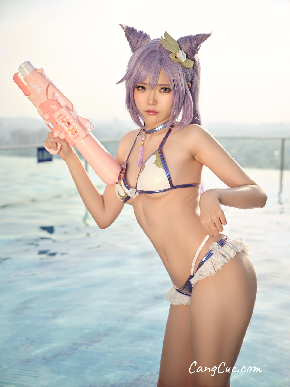 Coser@ZinieQ – Keqing Bikini