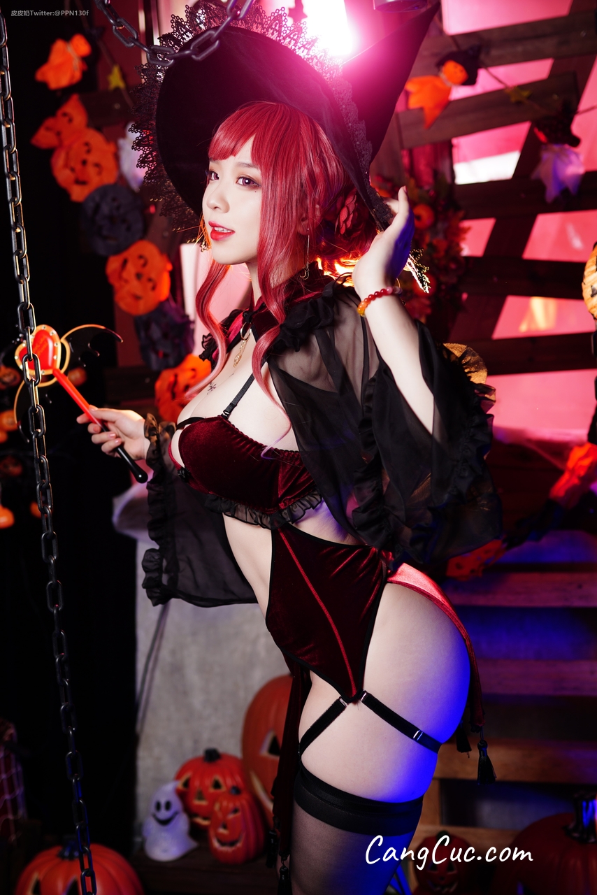 Coser@皮皮奶可可爱了啦: 万圣节女巫