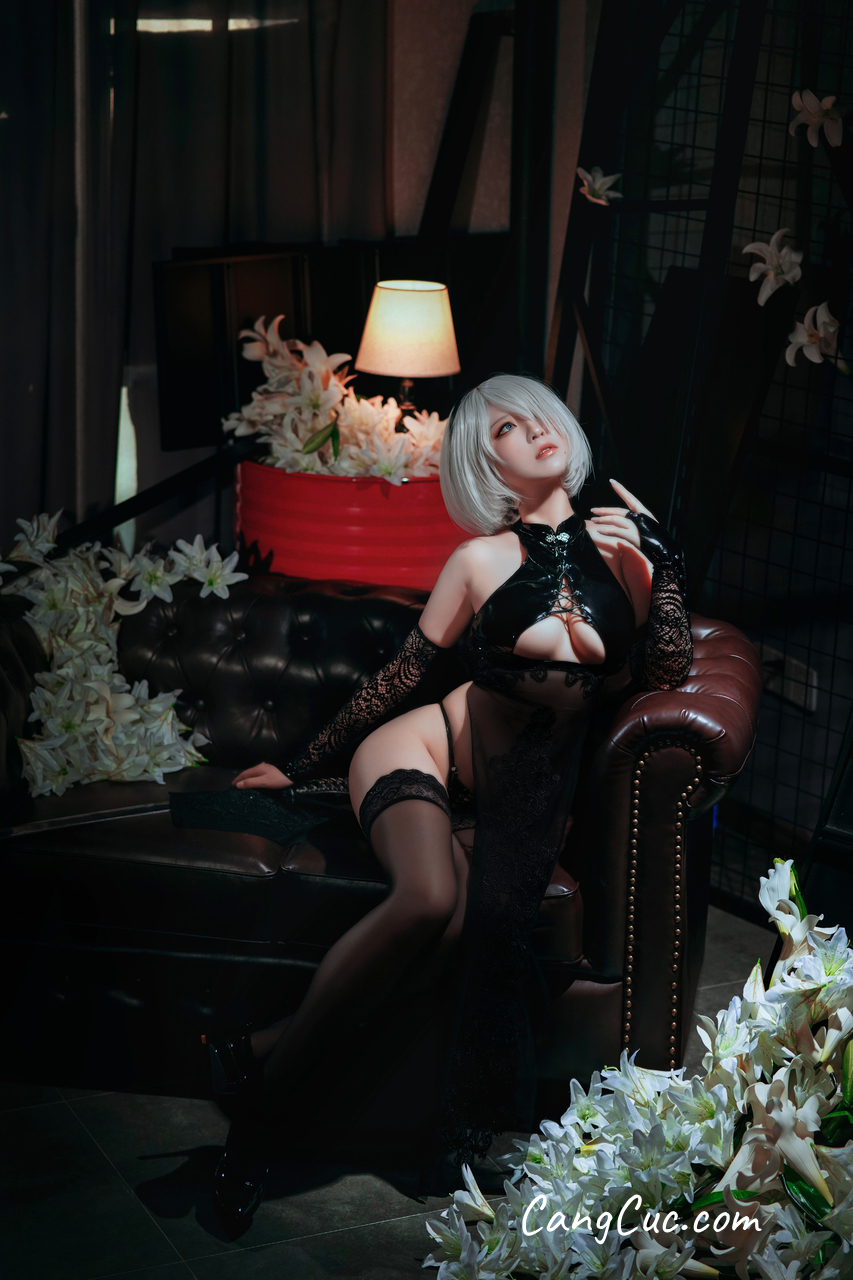 Coser@半半子: 2B靡烟旗袍