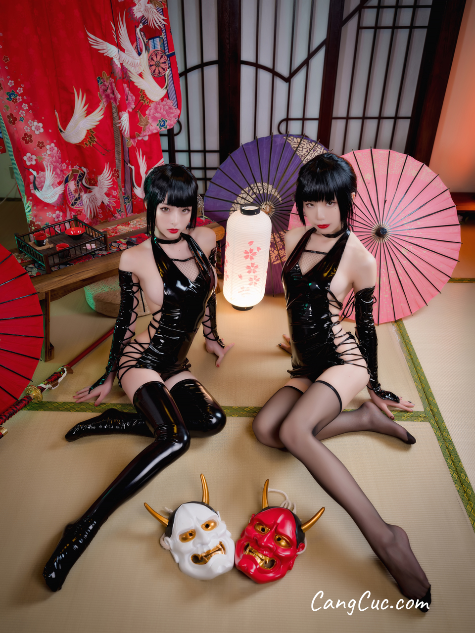 Coser@水淼Aqua Vol.013: 清水&水淼 忍者双人