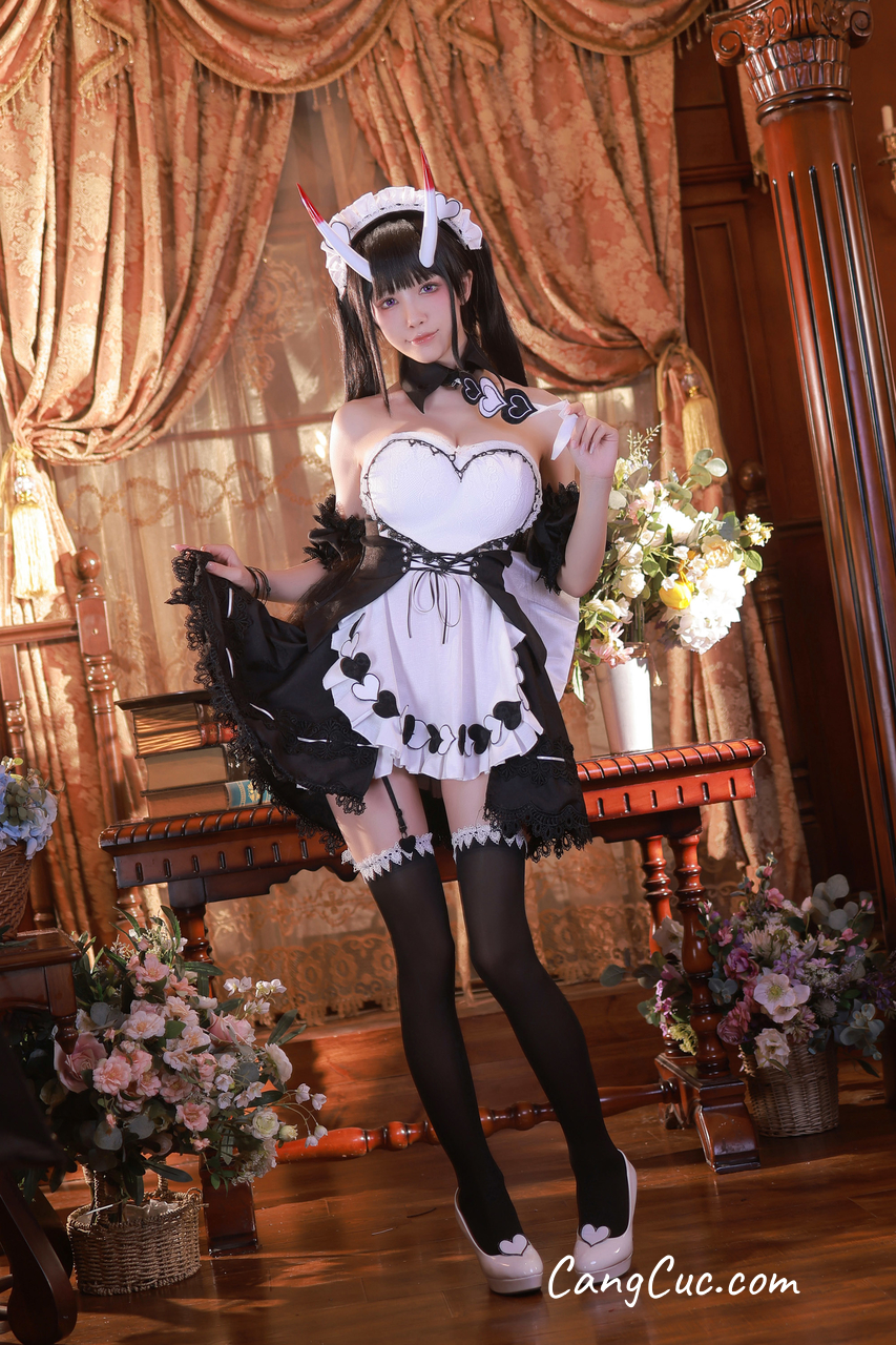 Coser@水淼Aqua Vol.129: AzurLane诺西罗女仆