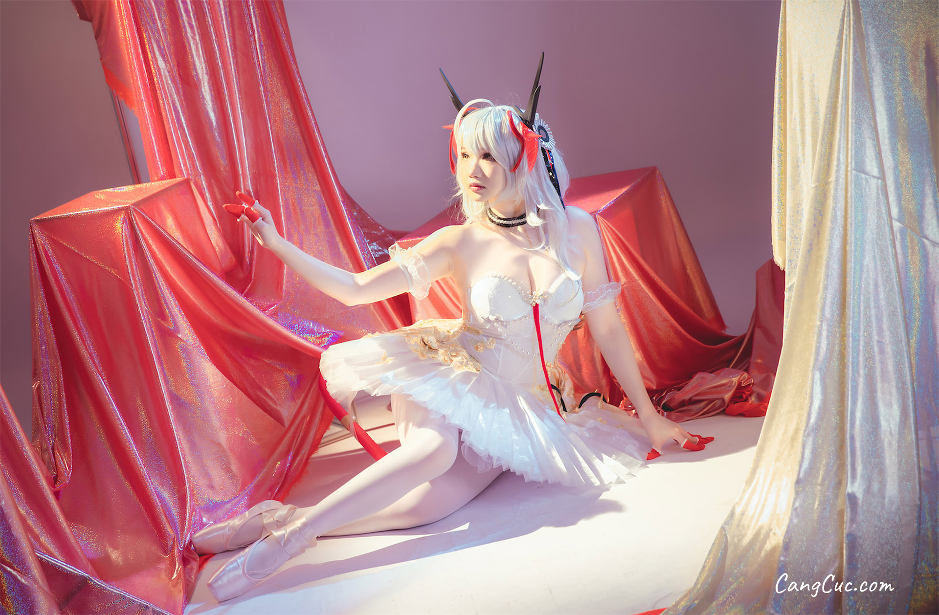 Coser@雪晴Astra (雪晴嘟嘟) Vol.044 明日方舟W芭蕾