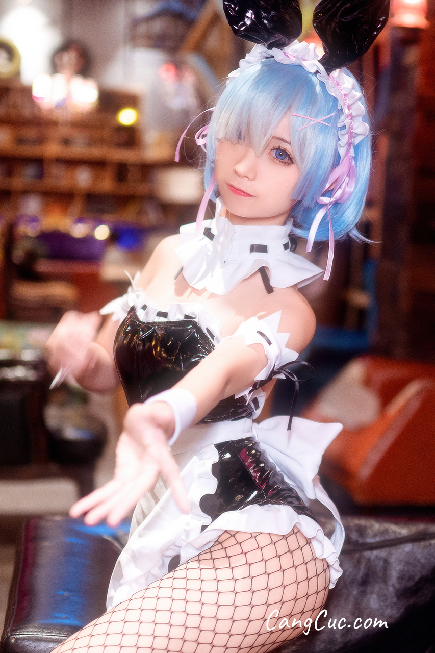 Coser@蠢沫沫 (chunmomo) Vol.025: 蕾姆兔女郎