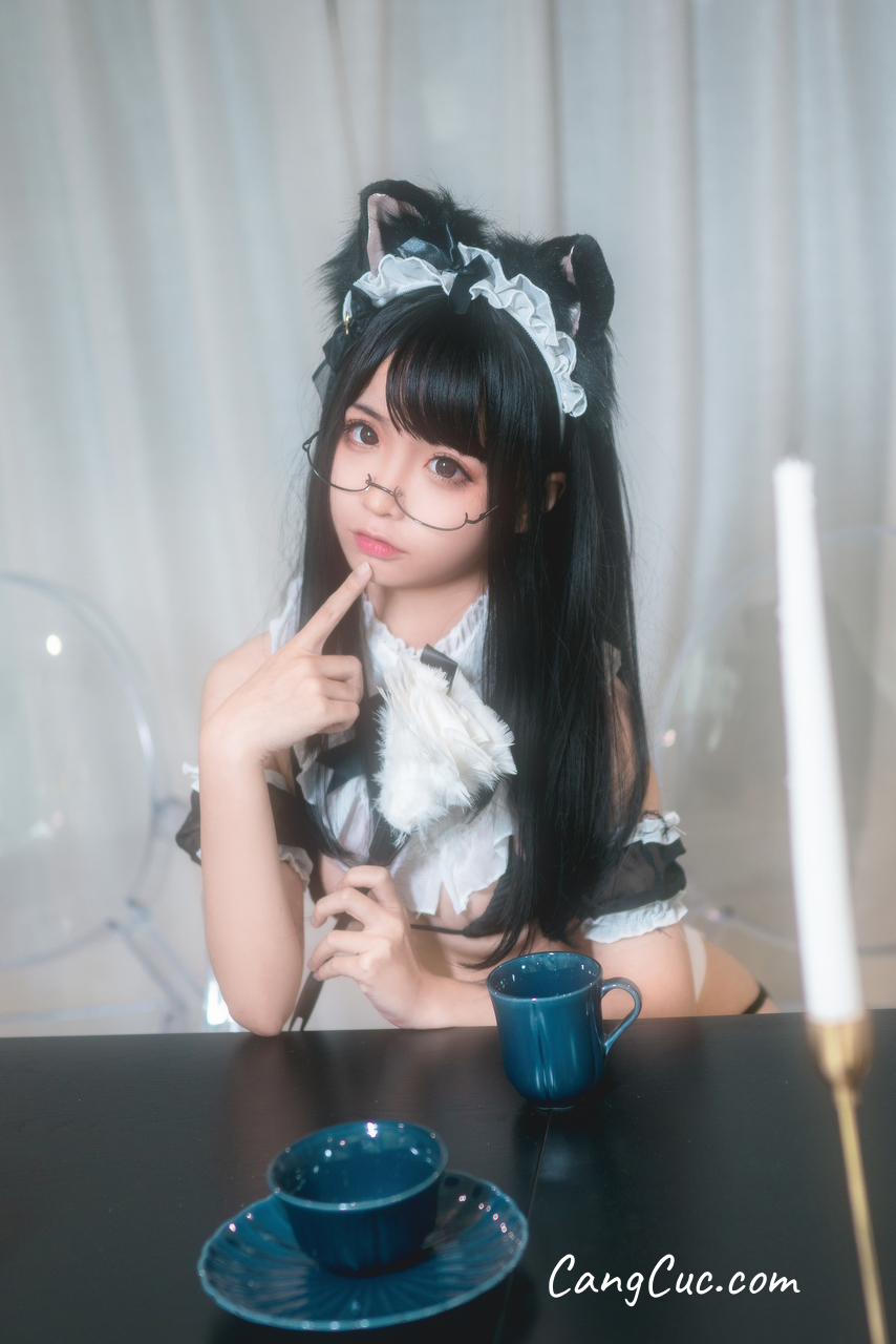 Coser@蠢沫沫 (chunmomo) Vol.028: 猫耳女仆