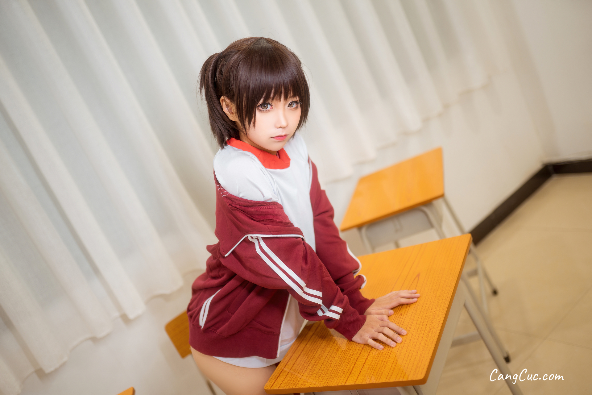 Coser@蠢沫沫 (chunmomo) Vol.033: 体操服红