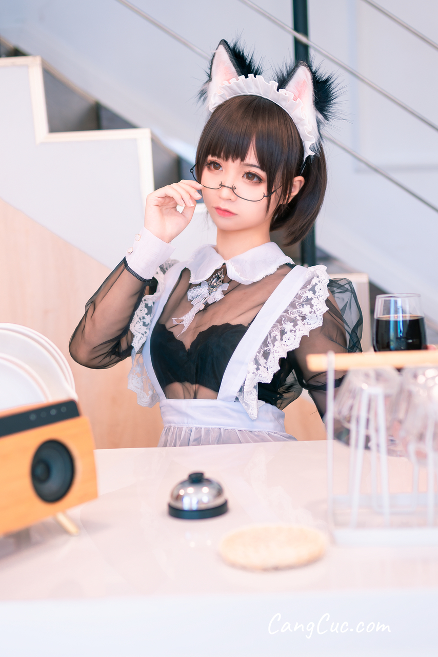 Coser@蠢沫沫 (chunmomo) Vol.036 透明女仆