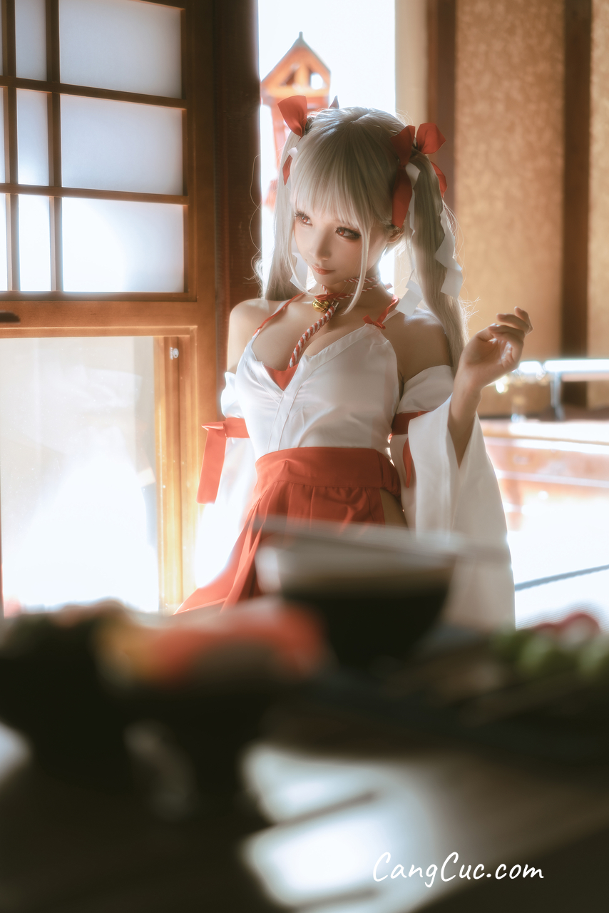 Coser@蠢沫沫 (chunmomo) Vol.132: 可畏 巫女