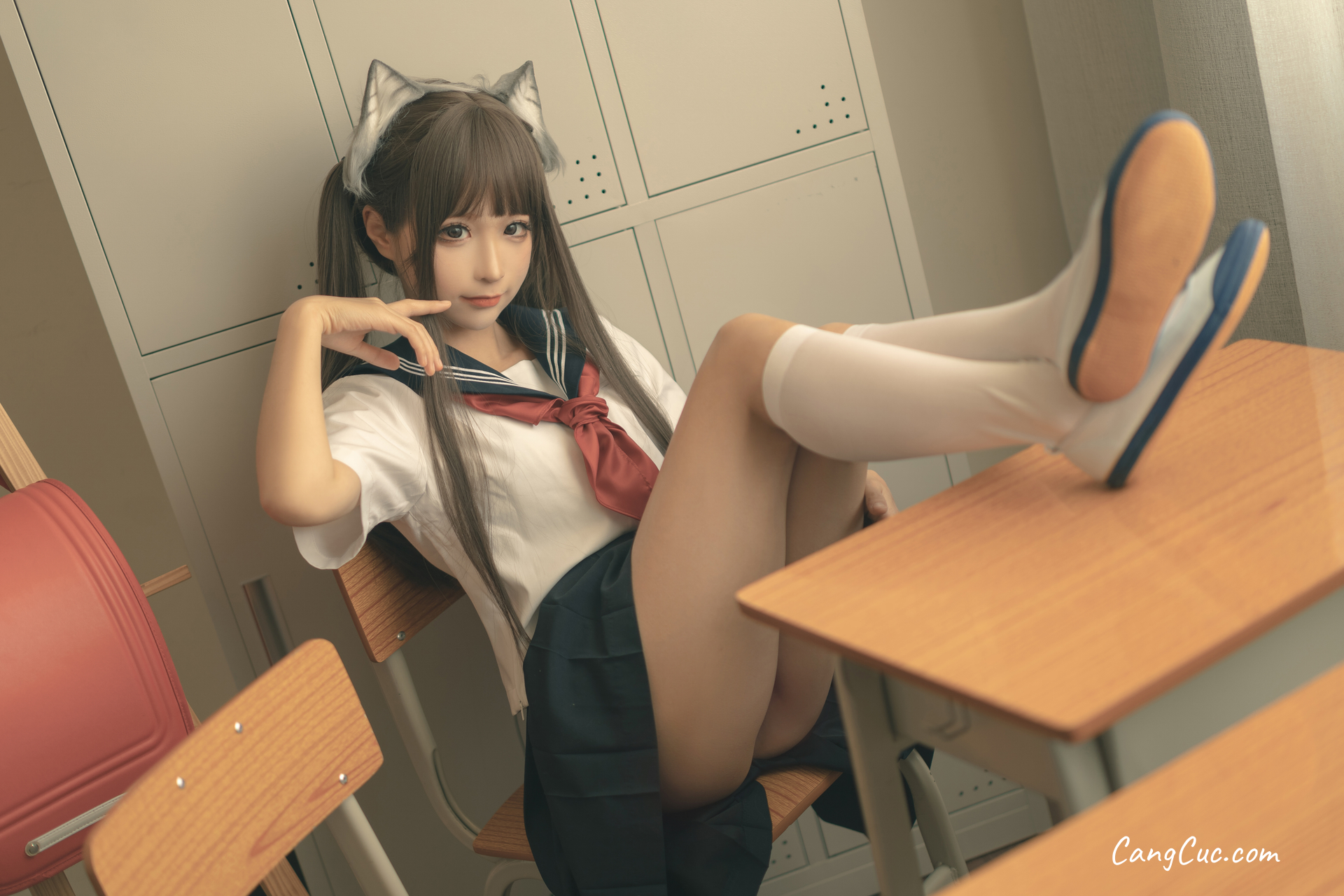 Coser@蠢沫沫 (chunmomo) Vol.137: 放学后