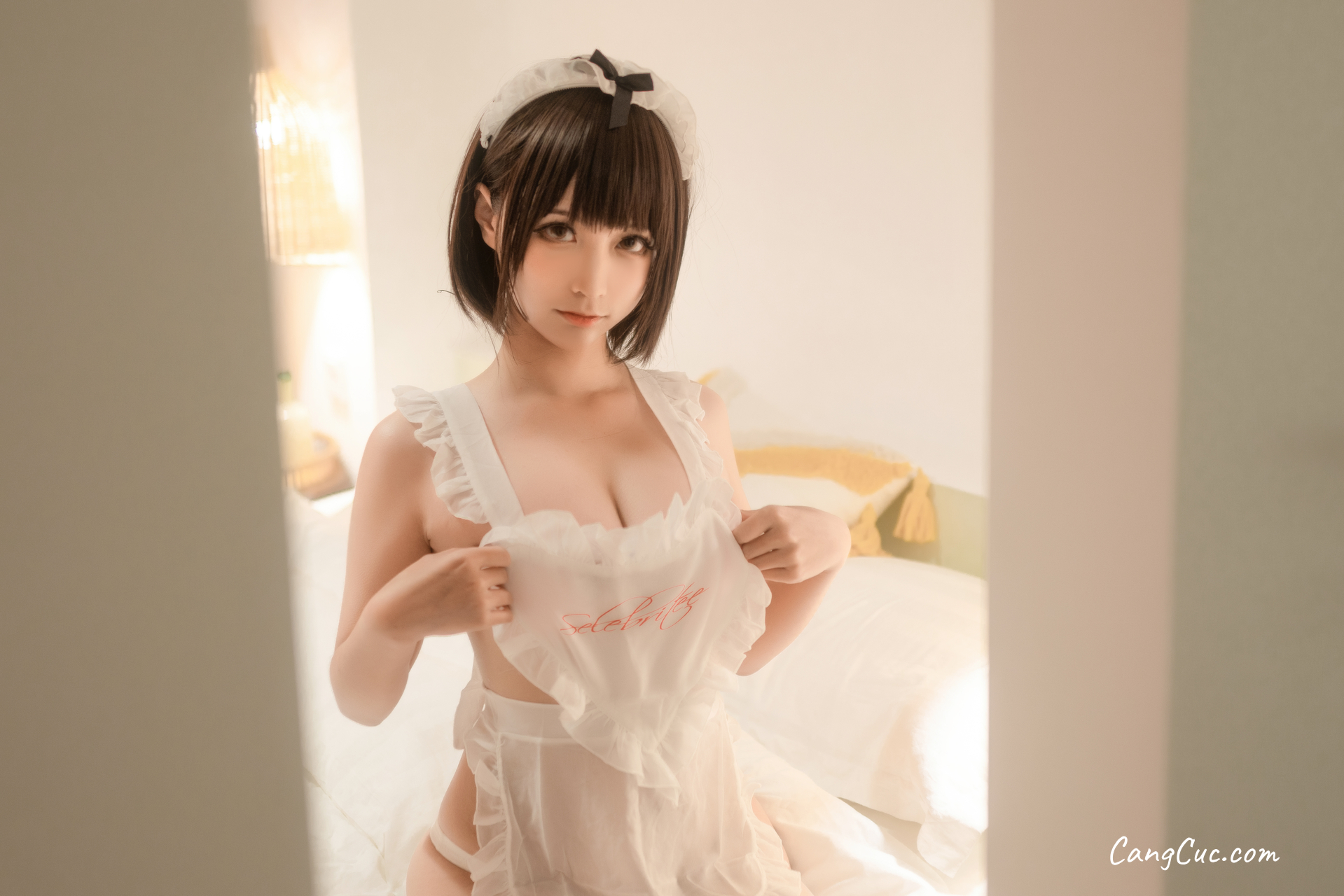 Coser@蠢沫沫 (chunmomo) Vol.151 沫沫真爱版 爱心围裙