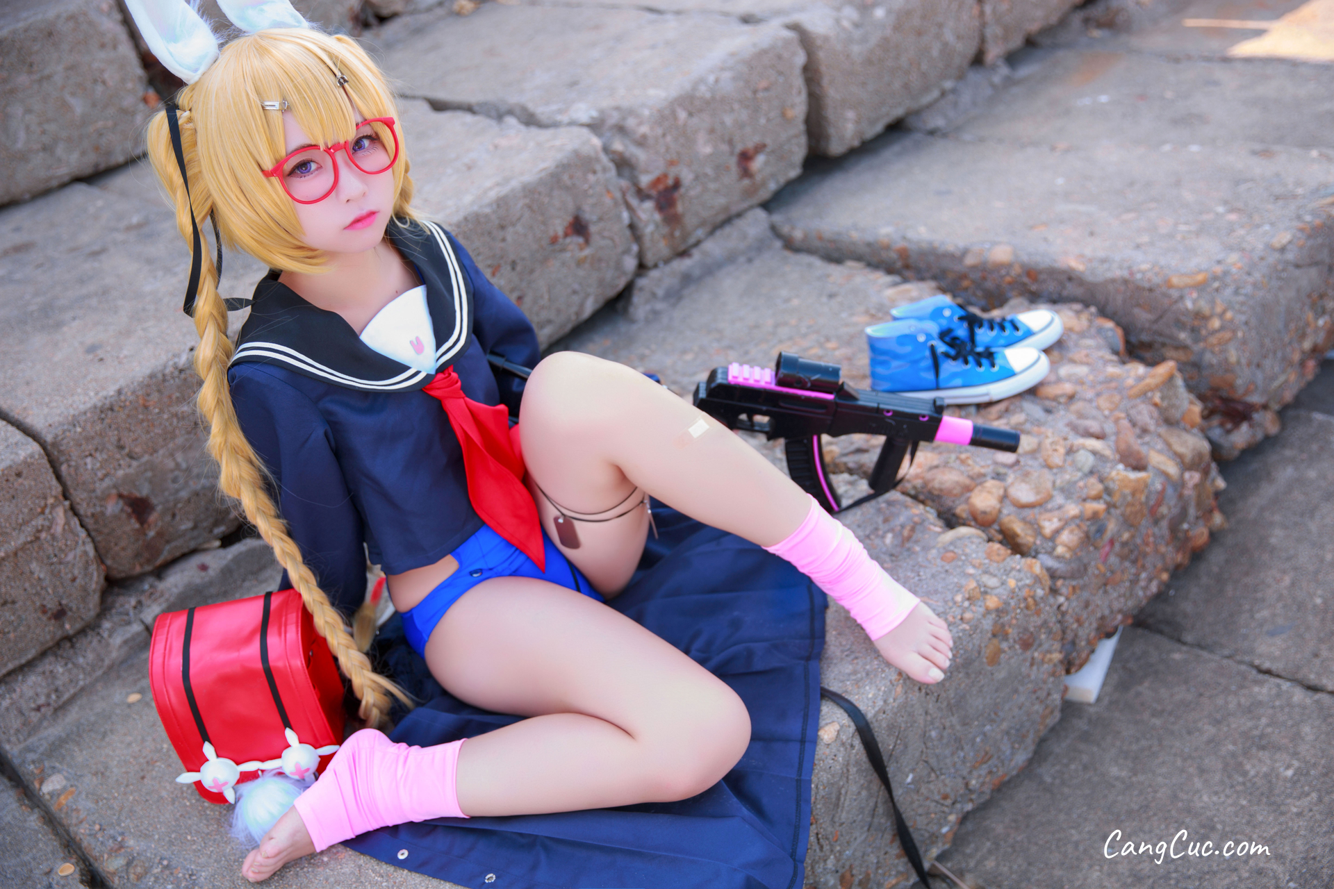 Coser@G44不会受伤 Vol.038: 旋风校服