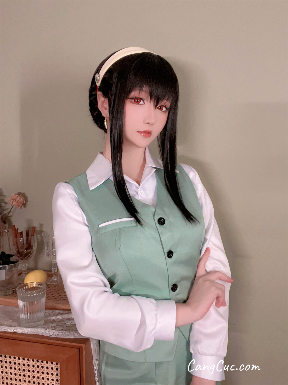 Coser@星之迟迟Hoshilily – 圣诞节 约尔 OL制服