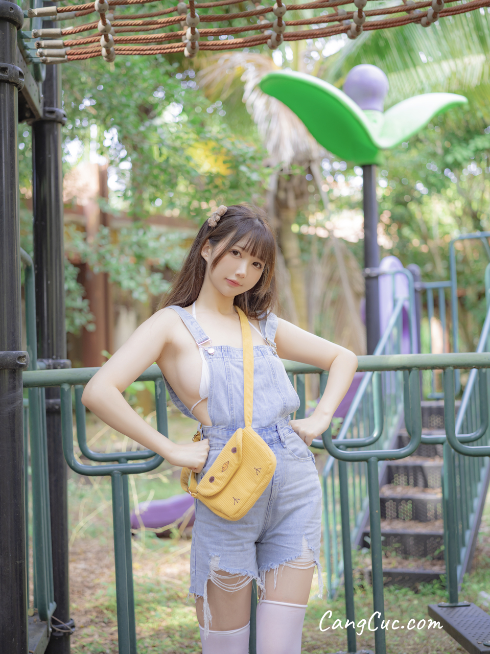 Coser@NAGISA魔物喵 – 2023年2月订阅写真《游乐园大冒险1234》