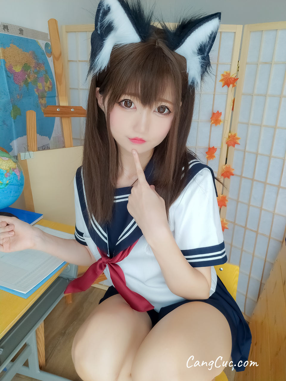 Coser@NAGISA魔物喵 – 転校生ーネコさん