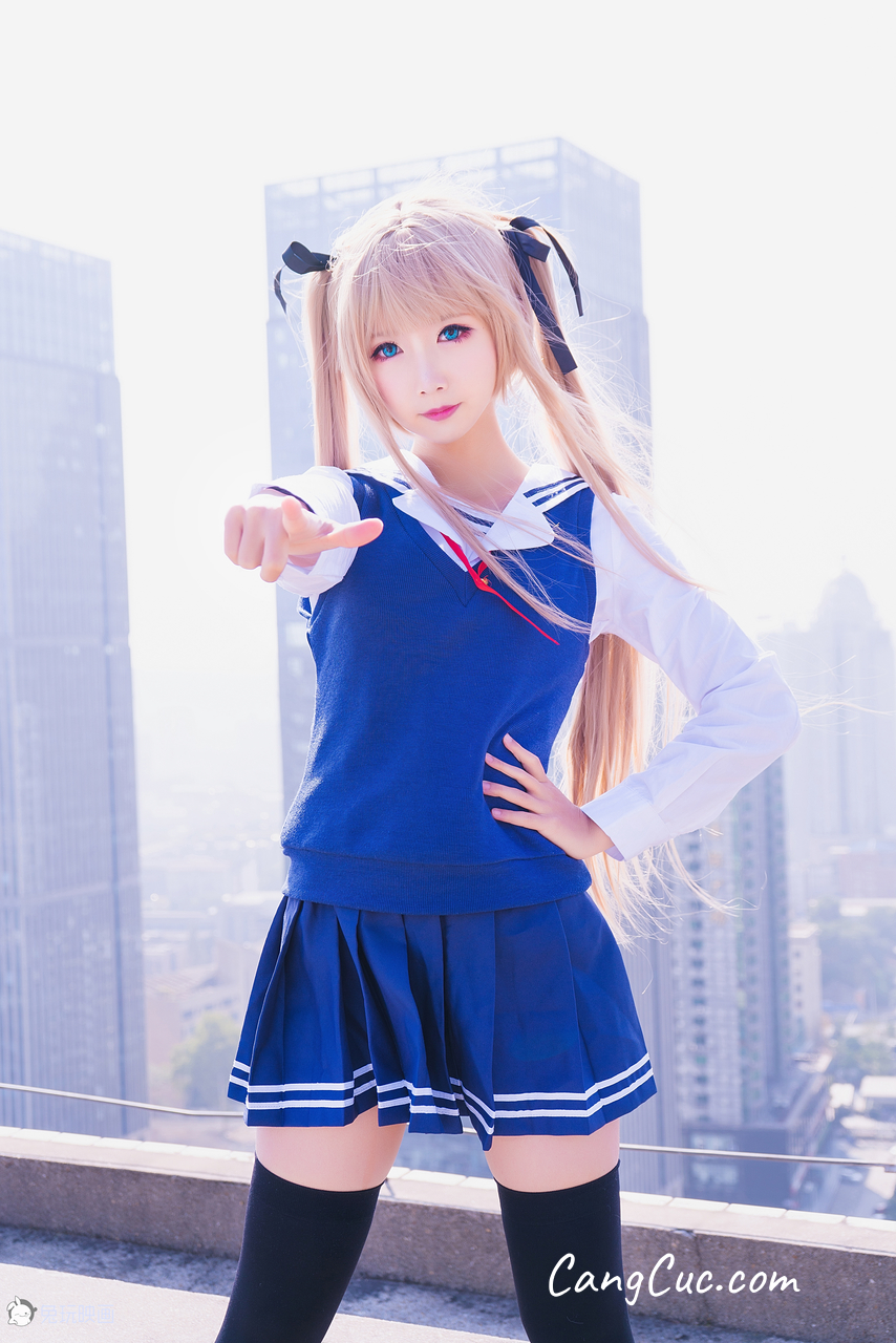Coser@面饼仙儿 No.021: 双马尾COS