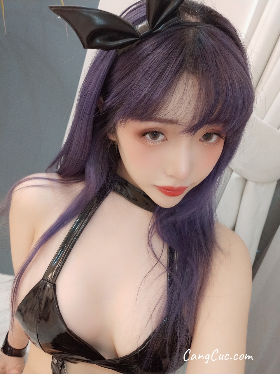 Coser@雯妹不讲道理 No.080: 漆皮恶魔