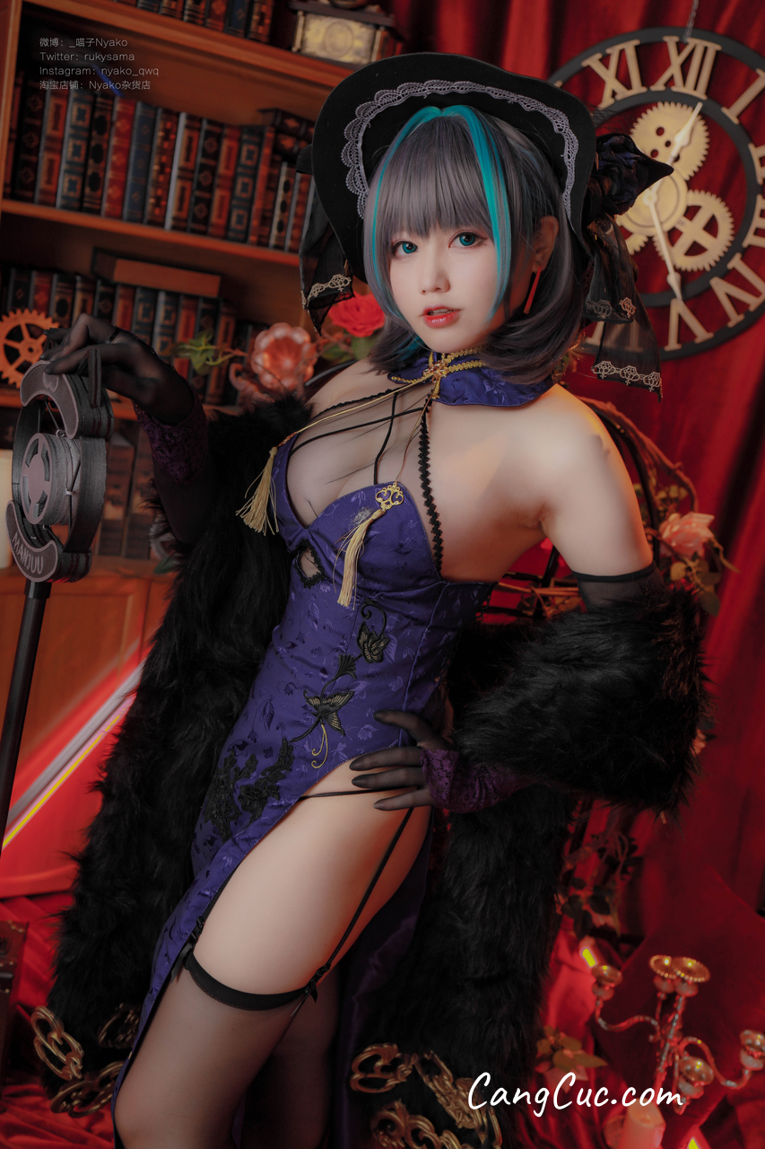 Coser@Nyako喵子: 柴郡旗袍