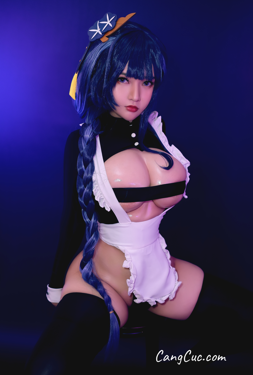 Coser@Potato Godzilla: Maid Raiden Shogun