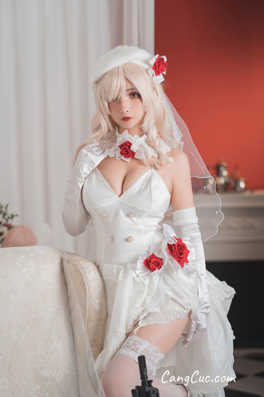 Coser@rioko凉凉子 Vol.001: G36c花嫁