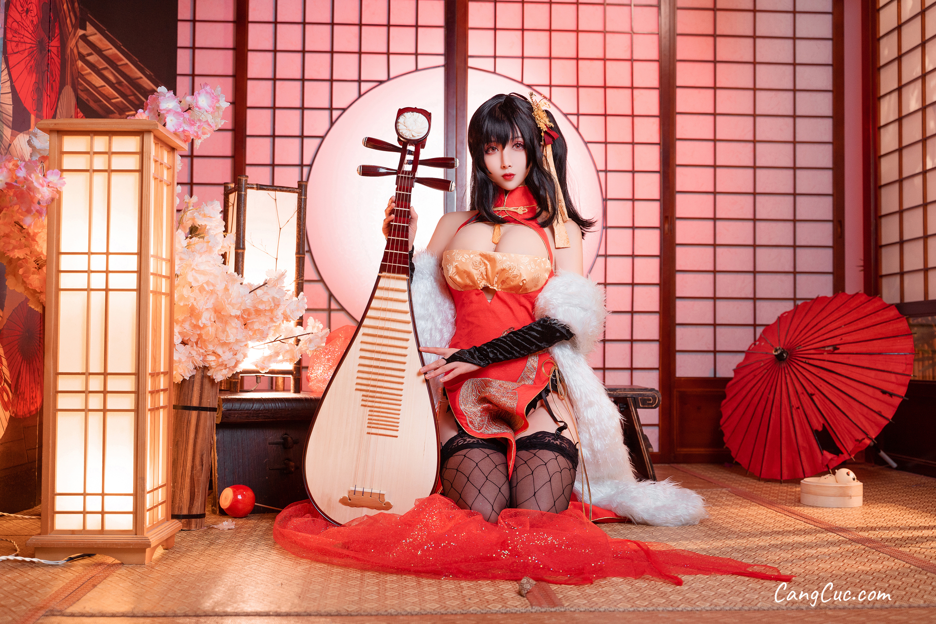 Coser@rioko凉凉子 Vol.033: 大凤旗袍