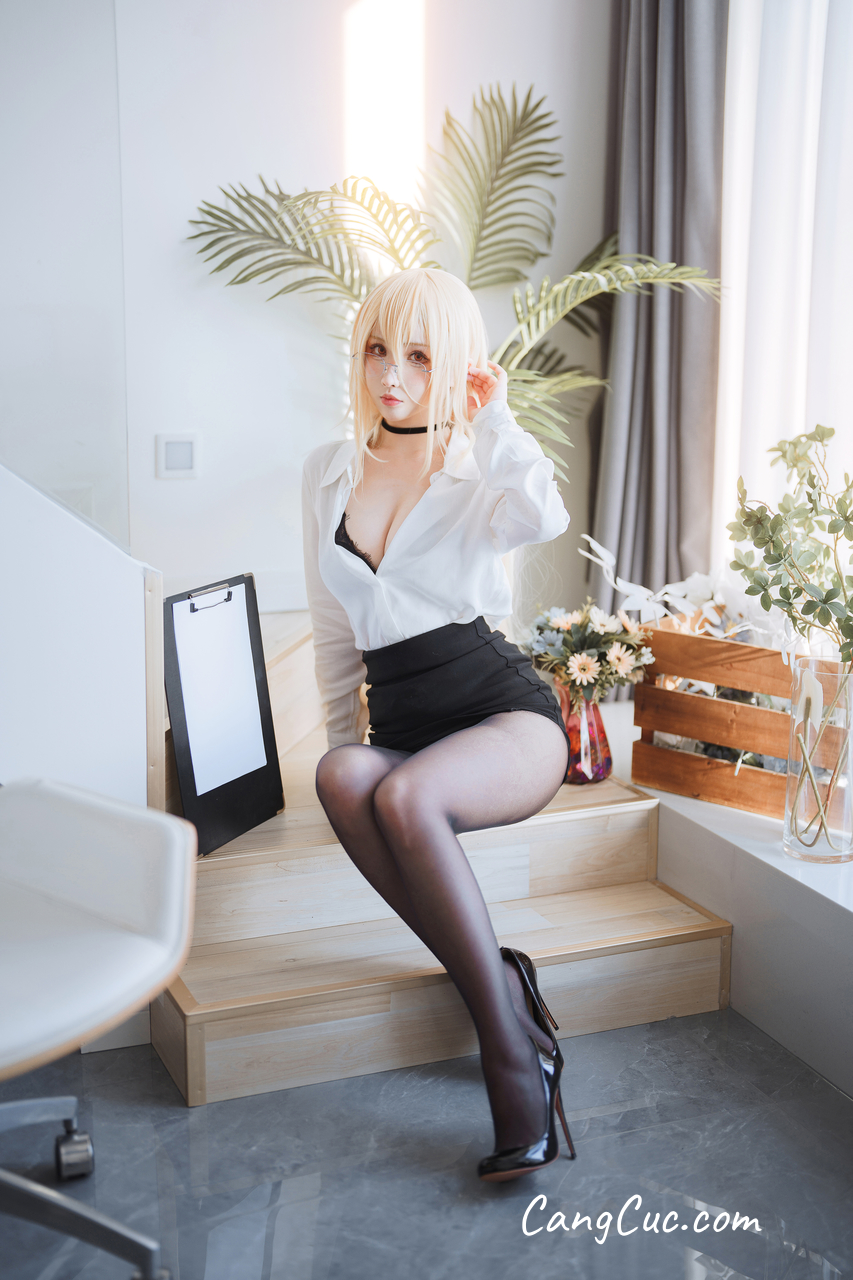 Coser@rioko凉凉子 Vol.113: 碧蓝航线 冤仇 办公室的意外